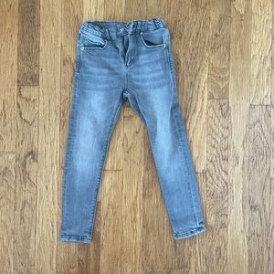 Kids Zara Skinny Jean grey Size 4-5